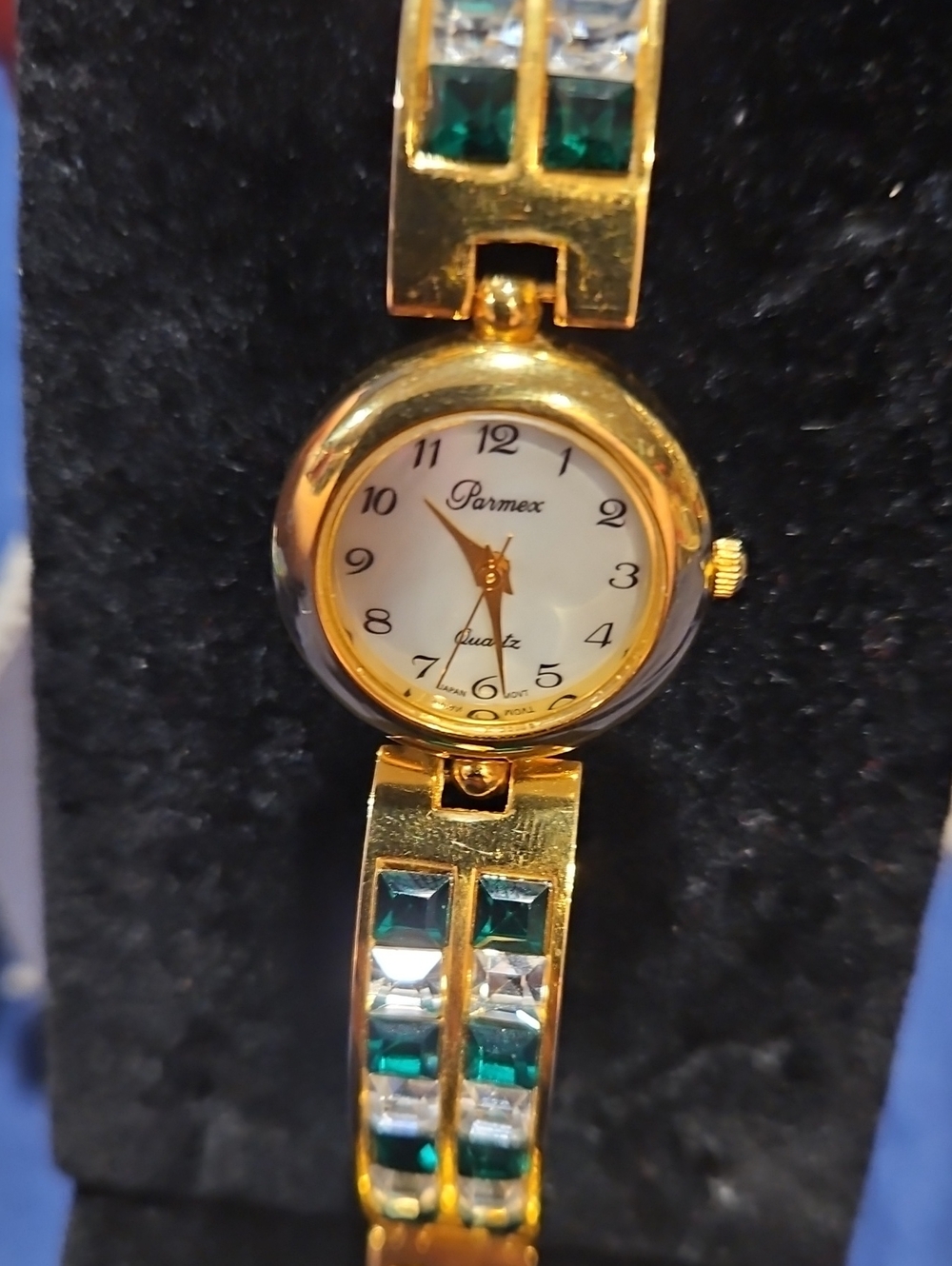 Parmex Gold-Tone Women’s Bracelet Watch